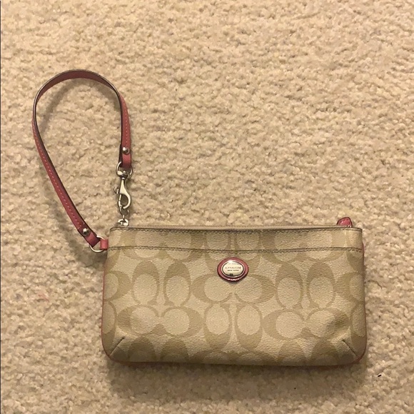 Coach Handbags - Coach monogram Wristlet